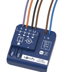 Somfy Unterputz-Funkempfänger für Rollladenmotoren, io-Nachrüstung